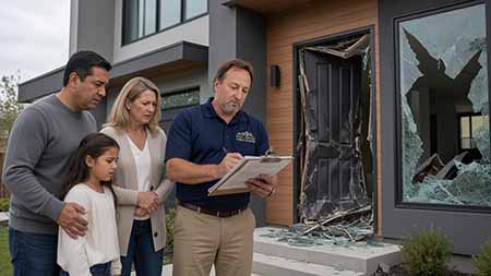 Burlington County Restoration Property Damage from Burglary, Theft and Vandalism Insurance Claims Public Adjuster Palmyra Cinnaminson Riverton Riverside Delran South Jersey New Jersey. Paul Definis assists homeowners and businesses with theft, burglary, vandalism and property damage insurance claims. Paul deploys restoration after your claim is approved. Call 610-721-4199.