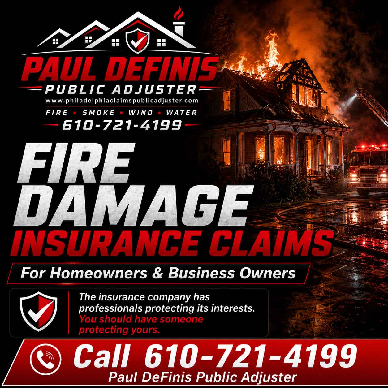 Paul Definis Philadelphia Public Adjuster is an independent body shop and that means we work for you, the car owner, and not the insurance company. 