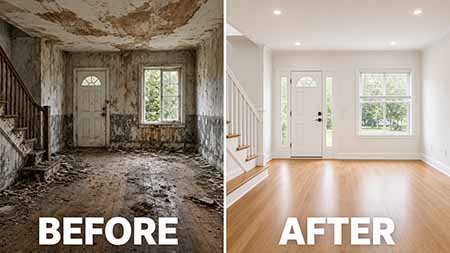 Water Damage Public Adjuster 19065 Media 19070 Morton 19073 Newtown Square 19074 Norwood Paul Definis